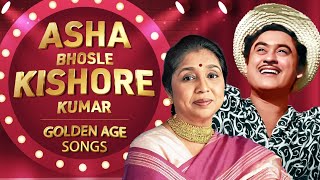 Asha Bhosle amp Kishore Kumar  Golden Age Songs  आशा और किशोर स्वर्ण युग के गीत  Super Hit Jukebox [upl. by Takken106]