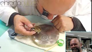 Black polishing a Patek Philippe plate [upl. by Mila]