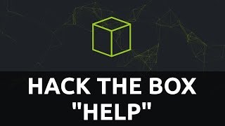 HackTheBox  Help [upl. by Licko]