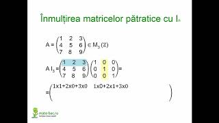 Inmultirea matricelor 2  Algebra cls a 11a [upl. by Tyrone]