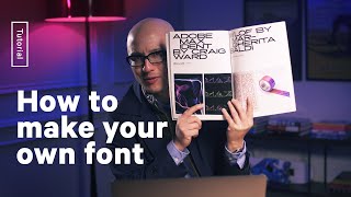 How To Make A Custom Font Using Fontself [upl. by Lehcem890]