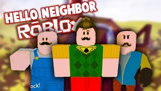 INSANE HELLO NEIGHBOR LEVELS IN ROBLOX  Hello Neighbor Roblox Gameplay Hello Neighbour Secrets [upl. by Nyrual256]