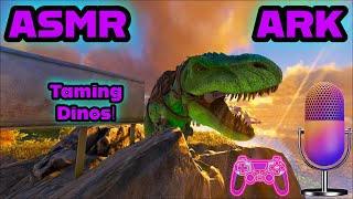 ASMR  ARK Survival  Taming Dino ARMY [upl. by Soracco]