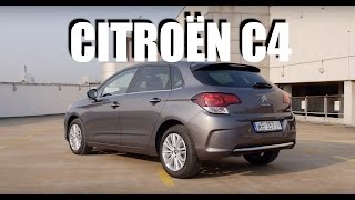 Citroen C4 12 PureTech ENG  Test Drive and Review [upl. by Nehpets]