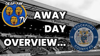 Edgeley Park  Stockport County  Away Day Overview [upl. by Tasha]