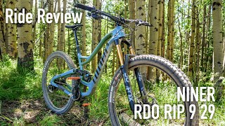 Niner RDO Rip 9 Ride Review at Crested Butte Outerbike 2019 [upl. by Ursel175]