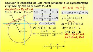 CIRCUNFERENCIAS CONCENTRICAS Y RECTA TANGENTE A UNA CIRCUNFERENCIA [upl. by Wendt]