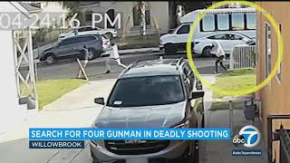 Footage released of deadly shooting on 121st near Mona Park  ABC7 [upl. by Damiano]