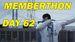 The Best Doctor In GTA 5 RP  Memberthon Day 62 [upl. by Freud]