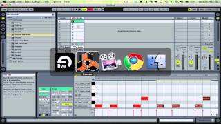 Rewire Tutorial  Using ReDrum and Ableton Live Together [upl. by Niwrad]