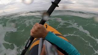 INFLATABLE KAYAK SURFING IN PCB [upl. by Naloc]