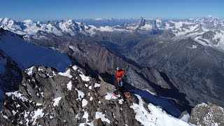 Dom 4545m  Via Normalweg  Festigletscher  August 2020 [upl. by Airpac]