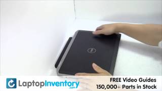 Dell Battery E6320 Replacement  Install Repair Laptop Guide [upl. by Oiliruam]