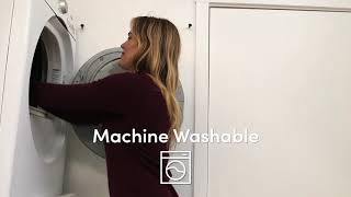 Meet The First Machine Washable Rug  Ruggable [upl. by Ambrogio]