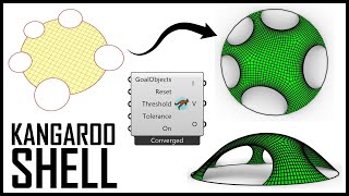 Grasshopper Kangaroo Tutorial Circular Pavilion [upl. by Wallache]