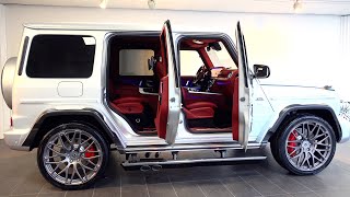 2021 Mercedes G WAGON G63 AMG HOFELE  G Class Sport Design Review Interior [upl. by Ayhtak900]