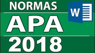 Normas APA 2018  6ta sexta edición para tesis monografías informes [upl. by Ethan]