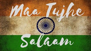 Vande Mataram  Maa Tujhe Salaam slowed reverbed  AR Rahman [upl. by Sukramaj]