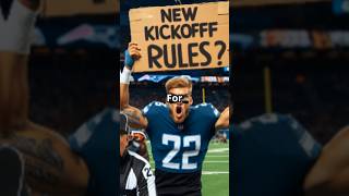 New NFL Kickoff Rule Explained shorts [upl. by Pitarys]