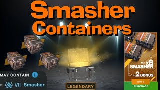 WOT Blitz Opening 10 Smasher Containers  Can I Finally Get It [upl. by Latreshia]