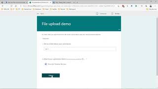 Power Automate and Microsoft Forms Send uploaded files as email attachments [upl. by Eanram712]