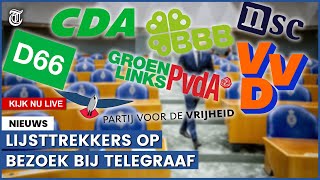 KIJK LIVE lijsttrekkers maken verkiezingskrant [upl. by Jandel]