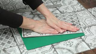 DIY flooring  dcfix® Floor Tiles selfadhesive [upl. by Stretch]