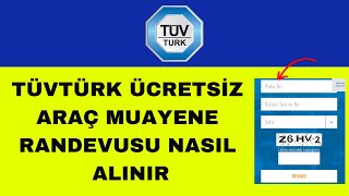 Araç Muayene Randevu Alma  Tüvtürk Randevu Alma  Muayene Randevu Nasıl Alınır [upl. by Aizti779]