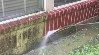 Brick Pressure Washing [upl. by Hulbig]