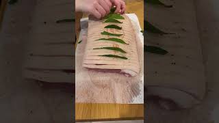 Lets make Danish roast pork flæskesteg danish christmas christmasdinner jul [upl. by Edaj]