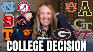 College Decision Reactions  Ivies UNC UCs Alabama and more [upl. by Maupin]