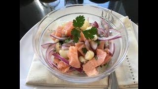 Ceviche de Salmón [upl. by Letitia]