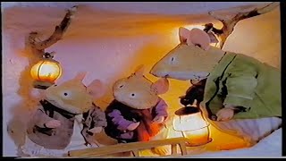 Brambly Hedge Winter Story Trapped At Ice Scene VHS Capture [upl. by Kuska]