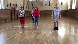 Ah Si Line Dance Teach und Dance [upl. by Ylatan]