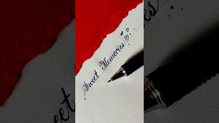 Best handwriting like computer printer handwriting cursive calligraphy art [upl. by Colly]