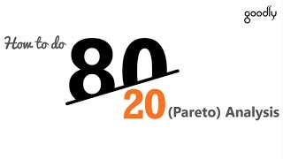 How to do 80 20 Pareto Analysis in Excel [upl. by Brinkema816]