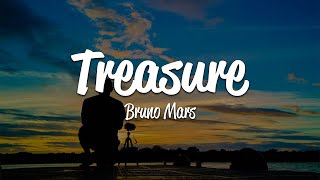 Bruno Mars  Treasure Lyrics [upl. by Ahsii]