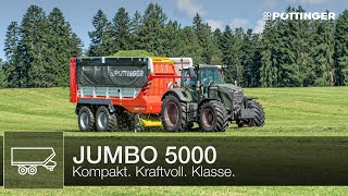 JUMBO 5000 MehrzweckRotorladewagen – Kompakt Kraftvoll Klasse  PÖTTINGER [upl. by Oca]