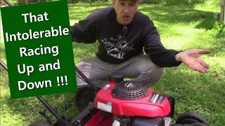 How to Fix a Surging Lawn Mower [upl. by Tnahs]