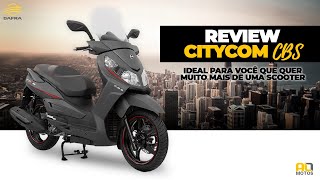 DAFRA CITYCOM CBS 300i  REVIEW COMPLETO  TODOS OS DETALHES [upl. by Turoff]