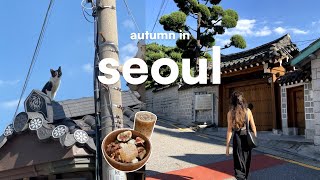 My first time in Seoul🇰🇷 fun things to do in Seoul with friends hanok village han river night walk [upl. by Jacquelynn]