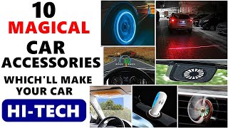 10 Magical car accessories whichll make your car HITECH ⭐ Latest modern car products  ASY [upl. by Blakelee]