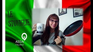 Los utensilios de cocina en italiano [upl. by Warfourd]