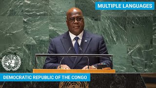 🇨🇩 Democratic Republic of the Congo  President Addresses UN General Debate 78th Session [upl. by Favianus657]