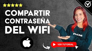 Cómo COMPARTIR la CONTRASEÑA del WIFI con tu iPhone  🔐 Muy Fácil 📱 [upl. by Melamie421]