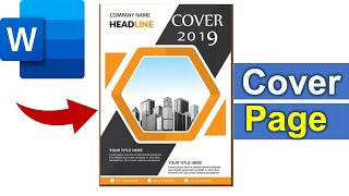 How to Insert Cover Page in Microsoft Word [upl. by Corinne367]