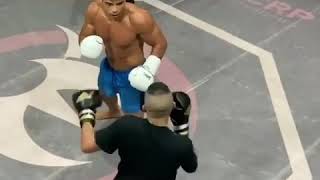 PAULO COSTA SPARRING BOXER FOR IZZY ADESANYA UFC 253 [upl. by Idur]