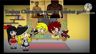 Touhou characters react to Combat gods 2 [upl. by Datnow]