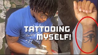 How to tattoo yourself for Beginners [upl. by Obie]