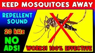 ANTI MOSQUITOES REPELLENT SOUND ⛔🦟 KEEP MOSQUITOES AWAY  ULTRASONIC SOUND [upl. by Aissila]